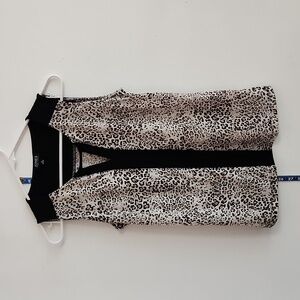 Sexy slinky sleeveless blouse S